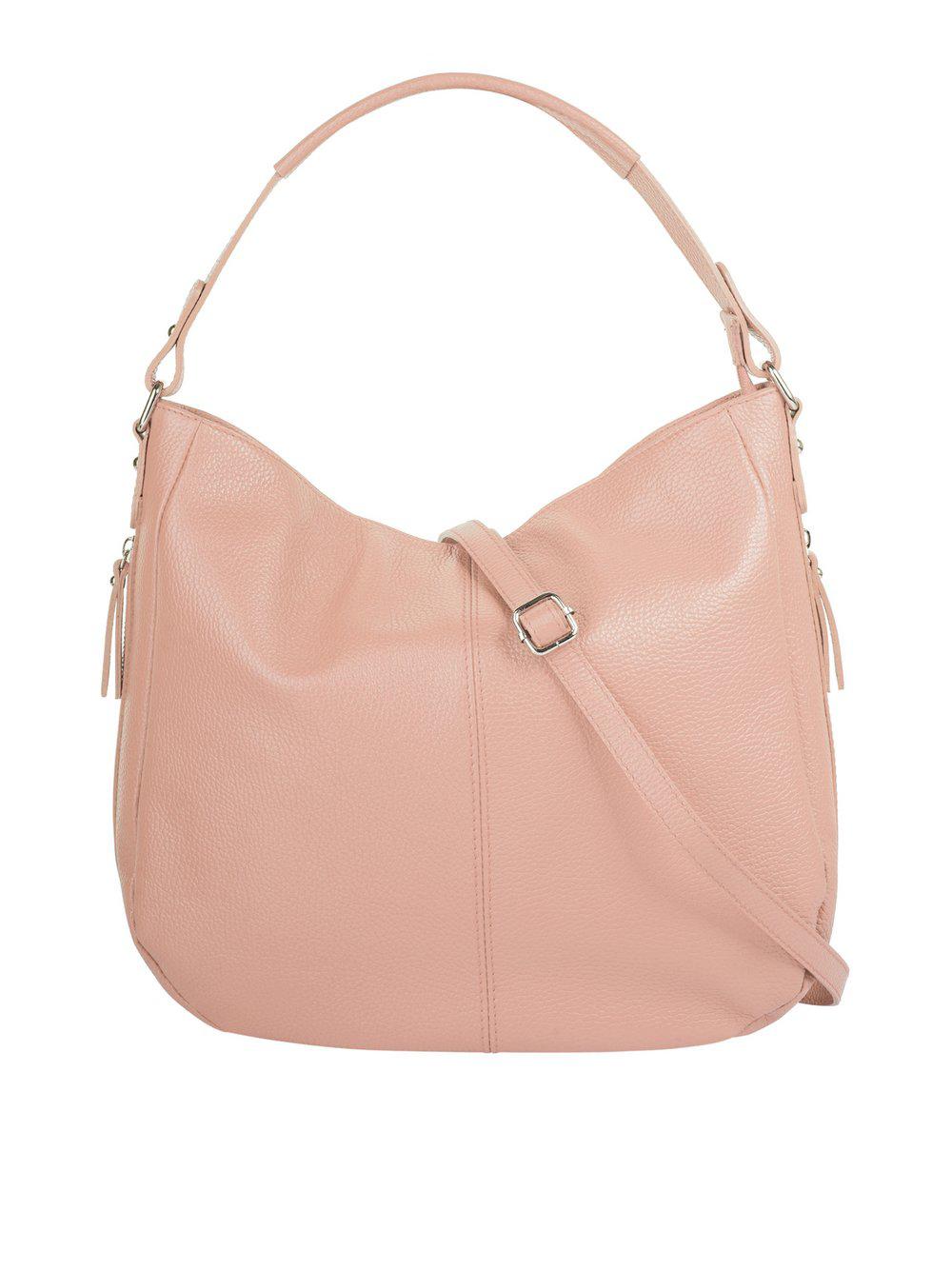 Cluty Shopper Damen Leder, rosa von CLUTY