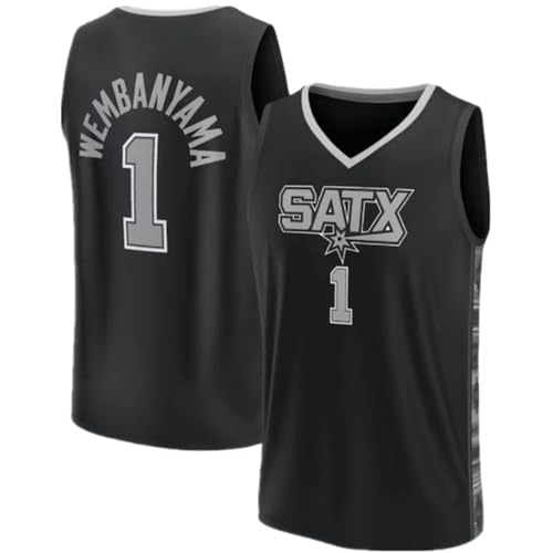 CLZWFZ Adult 1# 35# Basketball Jersey Unisex Ärmellose Basketball Tank Top Sport Futter T-Shirt Tank Top,1#Black（b）,XL von CLZWFZ