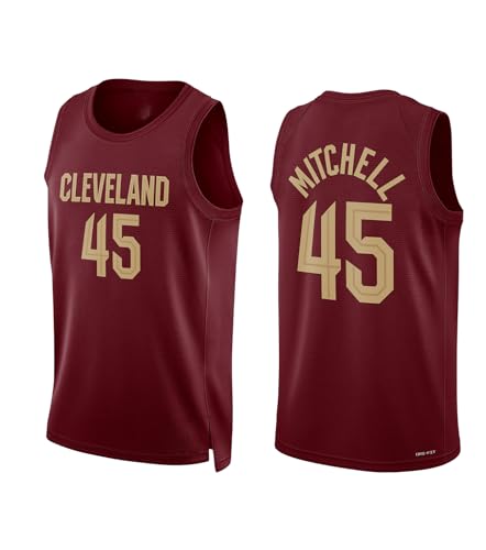 CLZWFZ Adult 77#11#10#3#23#1#12#30# Basketball Jersey Unisex Ärmellose Basketball Tank Top Sport Futter T-Shirt Tank Top,45# red,XL von CLZWFZ