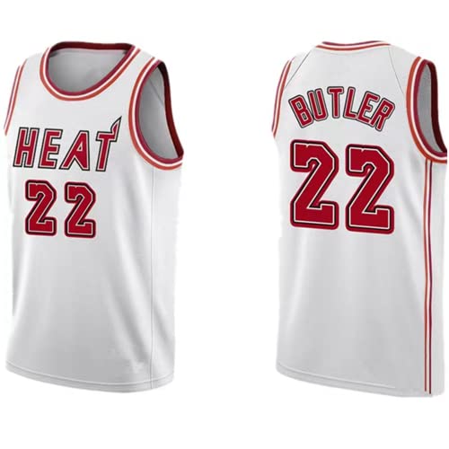 Erwachsene 22#15#Basketball Jersey Unisex Ärmellose Basketball Tank Top Sport Futter T-Shirt Tank Top,White (22# c),M von CLZWFZ