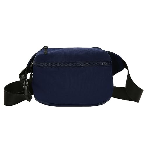 Hüfttaschen Brusttasche Vielseitige Kleine Tasche Damen Umhängetasche Freizeitsport Western Style Umhängetasche Blau von CLoxks