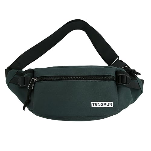 Hüfttaschen Sport Outdoor Leichte Hüfttasche Modische Multifunktions-Hüfttasche Vielseitige Crossover-Tasche Für Männer Und Frauen Grün von CLoxks