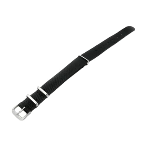 18/20/22 mm gewebtes Uhrenarmband aus Nylon, universelles Uhrenarmband aus Canvas, lässig und vielseitig,Schwarz,22 mm 18/20/22 mm gewebtes Uhrenarmband aus Nylon, universelles Uhrenarmband aus Canvas, lässig und vielseitig,Schwarz,22 mm von CLywdp