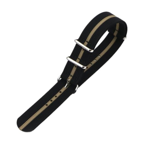 CLywdp 16/18/19/20/22/22/24 mm Nylon-Uhrenarmband, Stoff-Ersatzarmband, Armbandzubehör,18 mm von CLywdp