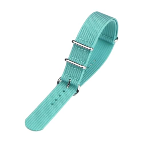 CLywdp 16/18/19/20/22/22/24 mm Nylon-Uhrenarmband, Stoff-Ersatzarmband, Armbandzubehör,19 mm von CLywdp