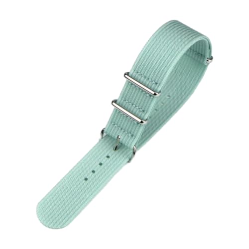 CLywdp 16/18/19/20/22/22/24 mm Nylon-Uhrenarmband, Stoff-Ersatzarmband, Armbandzubehör,22 mm von CLywdp