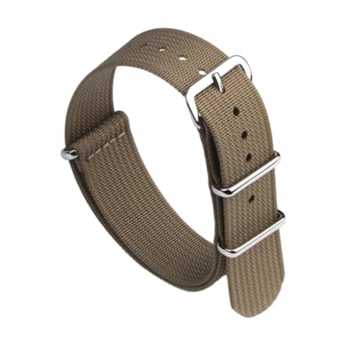 CLywdp 16/18/19/20/22/22/24 mm Uhrenarmband, geflochtenes Nylongewebe, Armbandzubehör,18 mm von CLywdp