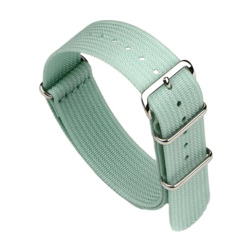 CLywdp 16/18/19/20/22/22/24 mm Uhrenarmband, geflochtenes Nylongewebe, Armbandzubehör,18 mm von CLywdp