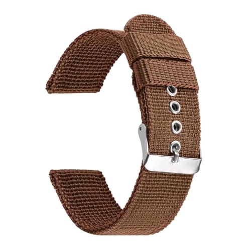 CLywdp 16/18/20/22/24 mm Uhrenarmband aus gewebtem Nylon, einfaches und vielseitiges Ersatzarmband,16 mm von CLywdp