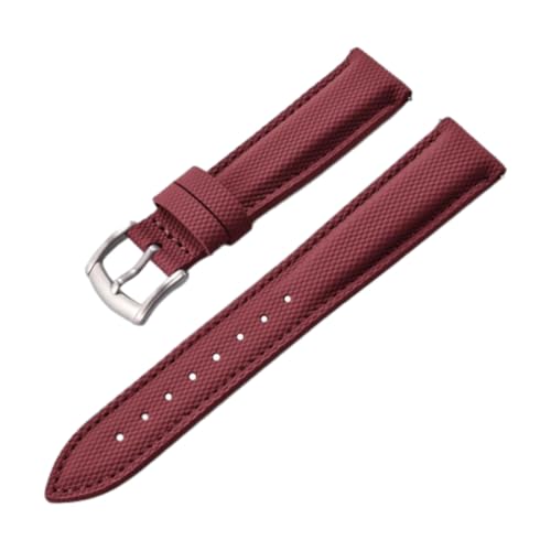 CLywdp 18/19/20/22 mm Canvas-Uhrenarmband, einfacher und vielseitiger Uhrenarmbandersatz,20 mm von CLywdp