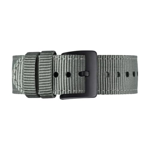 CLywdp 18/19/20/22 mm Schnellverschluss-Uhrenarmband aus Nylon, gebürstet, Ersatzarmband,19 mm CLywdp 18/19/20/22 mm Schnellverschluss-Uhrenarmband aus Nylon, gebürstet, Ersatzarmband,19 mm von CLywdp