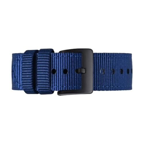 CLywdp 18/19/20/22 mm Schnellverschluss-Uhrenarmband aus Nylon, gebürstet, Ersatzarmband,22 mm von CLywdp