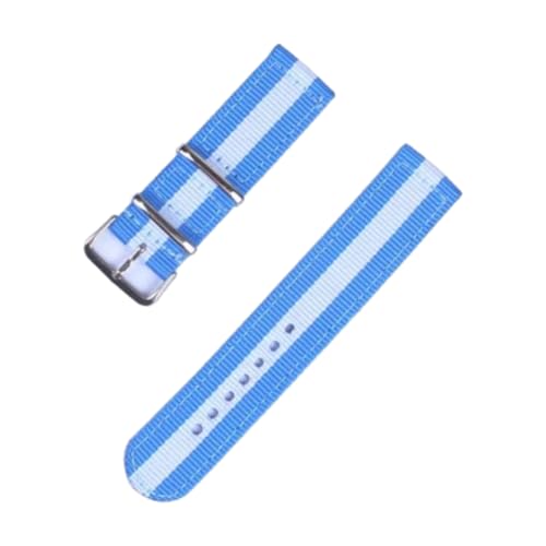CLywdp 18/20/22/24 mm Nylon-Sportuhrenarmband, universelles Smartwatch-Ersatzarmband, verstellbares Uhrenarmband,18 mm von CLywdp