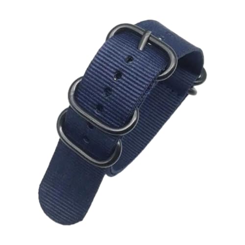 CLywdp 18/20/22/24 mm Nylon-Streifenarmband, geflochtenes Uhrenarmband, Schnalle, wasserdichtes Ersatzzubehör,Blau,18 mm CLywdp 18/20/22/24 mm Nylon-Streifenarmband, geflochtenes Uhrenarmband, Schnalle, wasserdichtes Ersatzzubehör,Blau,18 mm von CLywdp