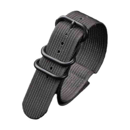 CLywdp 18/20/22/24 mm Nylon-Uhrenarmband, waschbares Ersatzarmband,Grau,20 mm CLywdp 18/20/22/24 mm Nylon-Uhrenarmband, waschbares Ersatzarmband,Grau,20 mm von CLywdp