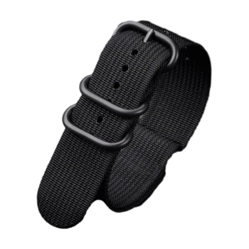 CLywdp 18/20/22/24 mm Nylon-Uhrenarmband, waschbares Ersatzarmband,Schwarz,22 mm CLywdp 18/20/22/24 mm Nylon-Uhrenarmband, waschbares Ersatzarmband,Schwarz,22 mm von CLywdp