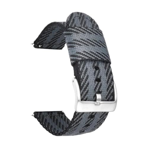 CLywdp 18/20/22/24 mm Nylon-Uhrenarmband mit Schnellverschluss, Ersatzarmband,18 mm von CLywdp