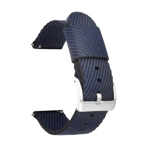 CLywdp 18/20/22/24 mm Nylon-Uhrenarmband mit Schnellverschluss, Ersatzarmband,18 mm von CLywdp