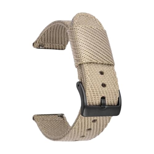 CLywdp 18/20/22/24 mm Nylon-Uhrenarmband mit Schnellverschluss, Ersatzarmband,18 mm von CLywdp