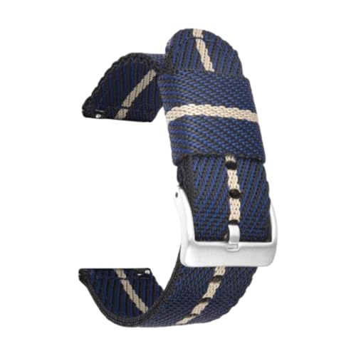 CLywdp 18/20/22/24 mm Nylon-Uhrenarmband mit Schnellverschluss, Ersatzarmband,20 mm von CLywdp
