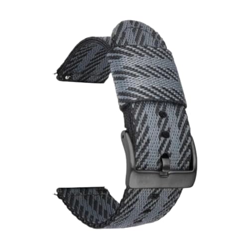 CLywdp 18/20/22/24 mm Nylon-Uhrenarmband mit Schnellverschluss, Ersatzarmband,24 mm von CLywdp