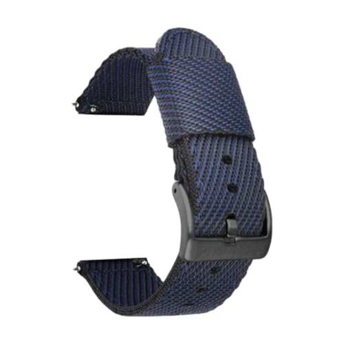 CLywdp 18/20/22/24 mm Nylon-Uhrenarmband mit Schnellverschluss, Ersatzarmband,24 mm von CLywdp