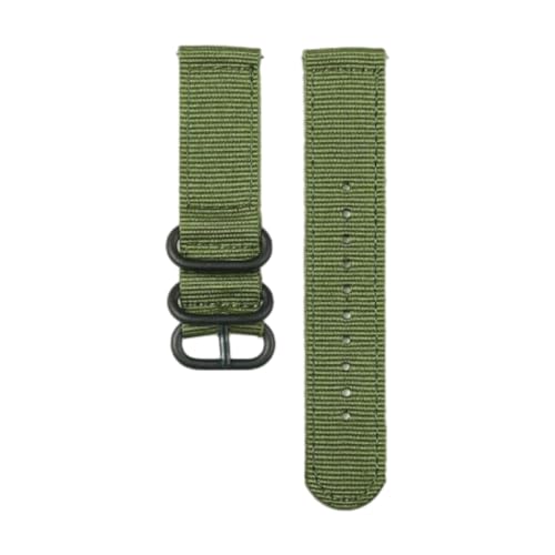 CLywdp 18/20/22/24 mm gewebtes Uhrenarmband aus Nylon, wasserdichtes Gewebe, Ersatzarmband für Uhren.,18 mm von CLywdp