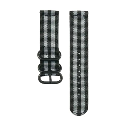 CLywdp 18/20/22/24 mm gewebtes Uhrenarmband aus Nylon, wasserdichtes Gewebe, Ersatzarmband für Uhren.,18 mm von CLywdp
