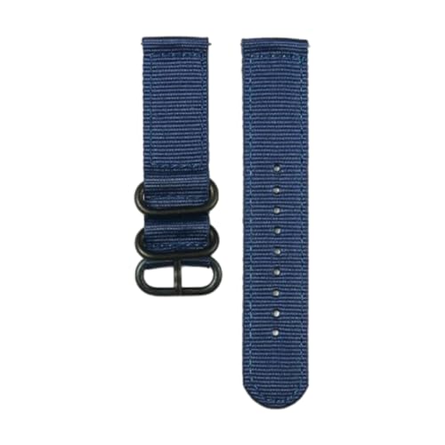 CLywdp 18/20/22/24 mm gewebtes Uhrenarmband aus Nylon, wasserdichtes Gewebe, Ersatzarmband für Uhren.,24 mm von CLywdp
