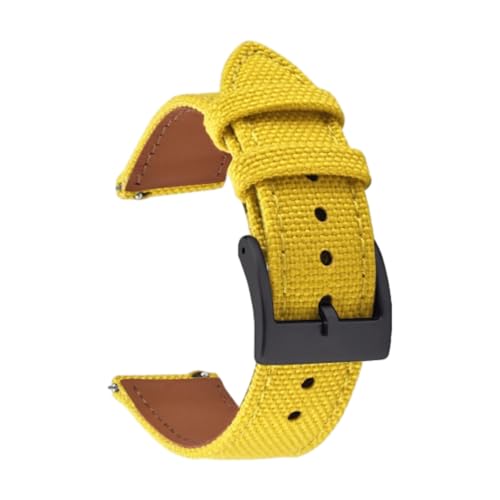 CLywdp 18/20/22 mm Nylon-Uhrenarmbänder, Sportarmbänder mit Schnellverschluss, wasserdichte Ersatzarmbänder,18 mm von CLywdp