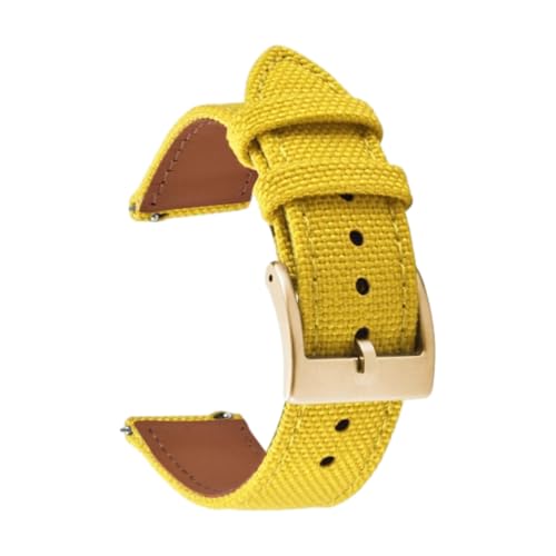 CLywdp 18/20/22 mm Nylon-Uhrenarmbänder, Sportarmbänder mit Schnellverschluss, wasserdichte Ersatzarmbänder,22 mm von CLywdp