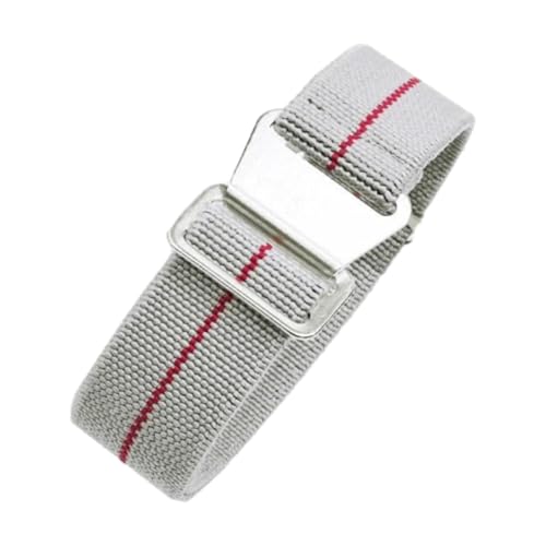 CLywdp 18/20/22 mm elastisches Nylonband, atmungsaktives und weiches, hautfreundliches Band, Ersatzband,18 mm von CLywdp