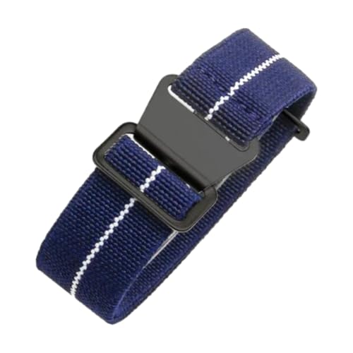 CLywdp 18/20/22 mm elastisches Nylonband, atmungsaktives und weiches, hautfreundliches Band, Ersatzband,20 mm von CLywdp