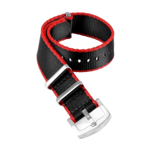 CLywdp 18/20/22 mm weiches Nylon-Uhrenarmband, einfaches und vielseitiges Ersatzarmband,20 mm von CLywdp