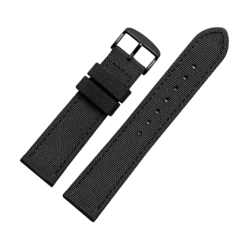 CLywdp 19/20/22/23/24 mm Uhrenarmband aus Nylon-Leder, waschbar, einfaches und vielseitiges Ersatzarmband,19 mm CLywdp 19/20/22/23/24 mm Uhrenarmband aus Nylon-Leder, waschbar, einfaches und vielseitiges Ersatzarmband,19 mm von CLywdp