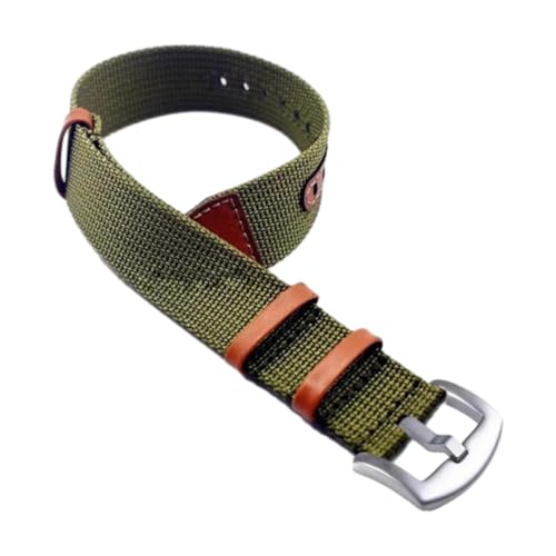 CLywdp 20/22 mm Canvas-Nylon-Uhrenarmband, universelles Ersatzarmband, für den Alltag und Freizeit,22 mm von CLywdp