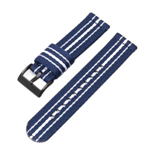 CLywdp 20/22 mm Nylon-Canvas-Uhrenarmband, gewebtes Outdoor-Sport-Uhrenarmband von CLywdp