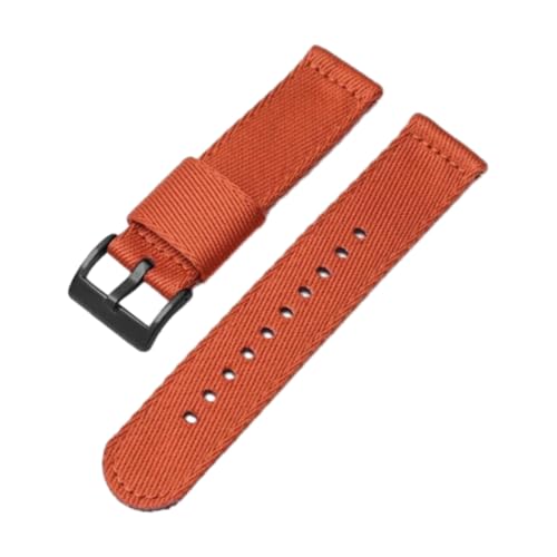 CLywdp 20/22 mm Nylon-Canvas-Uhrenarmband, gewebtes Outdoor-Sport-Uhrenarmband von CLywdp