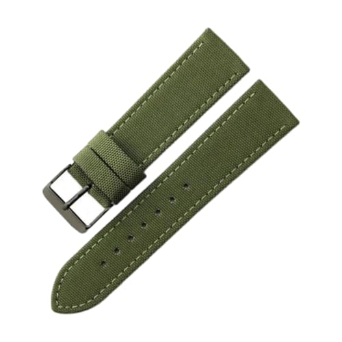 CLywdp 20/22 mm Nylon-Uhrenarmband, wasserdicht, einfaches und vielseitiges Ersatzarmband,22 mm von CLywdp