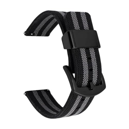 CLywdp 20/22 mm Nylon-Uhrenarmband mit Schnellverschluss, gewebtes Uhrenarmband, universelles Sport-Ersatzarmband.,22 mm von CLywdp