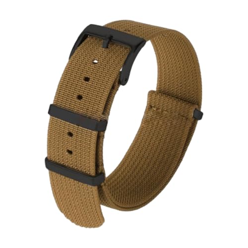 CLywdp 20/22 mm Uhrenarmband aus Nylongewebe, universelles Ersatzarmband, alltägliches, lässiges Uhrenzubehör,20 mm von CLywdp