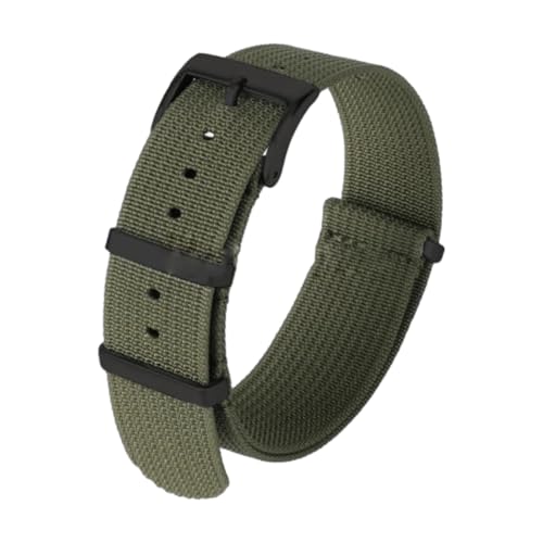 CLywdp 20/22 mm Uhrenarmband aus Nylongewebe, universelles Ersatzarmband, alltägliches, lässiges Uhrenzubehör,22 mm von CLywdp