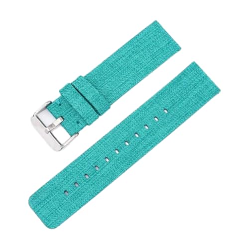 CLywdp Uhrenarmband aus gewebtem Nylon-Canvas mit Schnellverschluss-Design, Uhrenarmband-Ersatz,Grün,20 mm von CLywdp