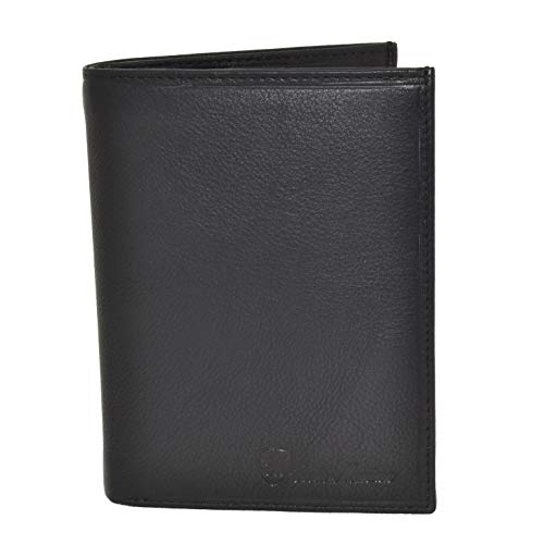 Conte Massimo, Herren Portemonnaie Vertikal, Echtes Leder, Geschenkbox von CM Conte Massimo