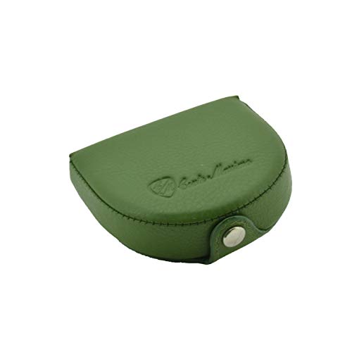 Conte Massimo Münzgeldbörse mit Absatz, Herren Eurobörse aus Echtem Leder von CM Conte Massimo