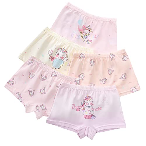 CM-Kid Baby Mädchen, Slip, mutandine, biancheria intima Unterwäsche-Set für Babys und Kleinkinder, unicorno, 2-3 Anni von CM-Kid