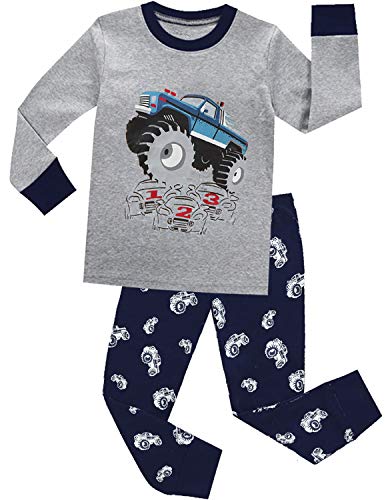 CM-Kid Babys, Pigiami per Bambini Pyjama-Set, Corsa Grigia, 2 anni von CM-Kid