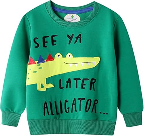 CM-Kid Babys Felpe, maglie girocollo, Pullover, Verde, 5-6 anni von CM-Kid