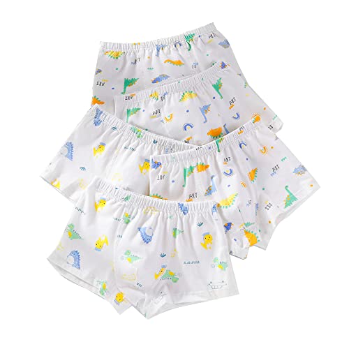 CM-Kid Boxershorts Baby Jungen Unterhosen Kinder Unterwäsche 5er Pack Baumwolle 12-14 Jahre Dinosaurier Gr.152-158 von CM-Kid