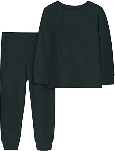 CM-Kid Unisex-Kinder, Pigiami per Bambini Pyjama-Set, Verde Scuro, 12 anni von CM-Kid